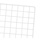Maxbell Portable Pet Playpen Panel Cage Fence Metal Wire Guinea pig plain white Grid