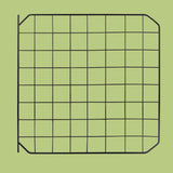 Maxbell Portable Pet Playpen Panel Cage Fence Metal Wire Guinea pig Black Door