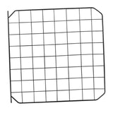 Maxbell Portable Pet Playpen Panel Cage Fence Metal Wire Guinea pig Black Door
