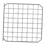 Maxbell Portable Pet Playpen Panel Cage Fence Metal Wire Guinea pig Black Door