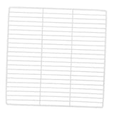 Maxbell Portable Pet Playpen Panel Cage Fence Metal Wire Guinea pig White Dense Grid