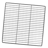 Maxbell Portable Pet Playpen Panel Cage Fence Metal Wire Guinea pig dense black Grid