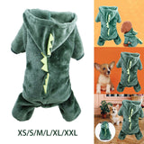 Maxbell Fleece Dogs Clothes Jacket Coat Sweater Pet Hoodie Outfit Autumn Winter XS