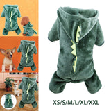 Maxbell Fleece Dogs Clothes Jacket Coat Sweater Pet Hoodie Outfit Autumn Winter XS
