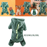 Maxbell Fleece Dogs Clothes Jacket Coat Sweater Pet Hoodie Outfit Autumn Winter XS