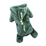 Maxbell Fleece Dogs Clothes Jacket Coat Sweater Pet Hoodie Outfit Autumn Winter S