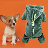 Maxbell Fleece Dogs Clothes Jacket Coat Sweater Pet Hoodie Outfit Autumn Winter S