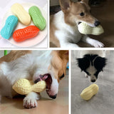 Maxbell Dog Chewing Toys Molar Simulation Peanut Relieve Boredom TPR for Running