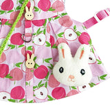 Maxbell Rabbit Vest Harness Leash Set Pet Clothes Costume for Ferret Pet Supplies Pink