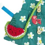 Maxbell Rabbit Vest Harness Leash Set Pet Clothes Costume for Ferret Pet Supplies Blue