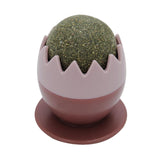 Maxbell cat Snacks Catnip Adhesive Treats Toy ball Wall Mount Interactive Red
