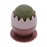 Maxbell cat Snacks Catnip Adhesive Treats Toy ball Wall Mount Interactive Red