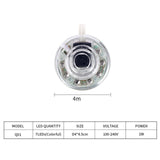 Maxbell Aquarium LED Lights Air Bubble Fish Tank Making Oxygen Submersible Light
