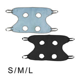 Maxbell Pet Grooming Hammock Cat Dog Restraint Bag Puppy Holder Nail Clipping Blue 81cmx48cm S