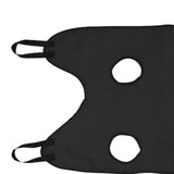 Maxbell Pet Grooming Hammock Cat Dog Restraint Bag Puppy Holder Nail Clipping Black 92cmx52cm M