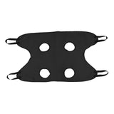 Maxbell Pet Grooming Hammock Cat Dog Restraint Bag Puppy Holder Nail Clipping Black 99cmx56cm L