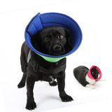 Maxbell Dog Cone Collar Soft Edge Stop Licking Protective Wound Pets Recovery Collar Small 23-27cm