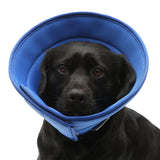 Maxbell Dog Cone Collar Soft Edge Stop Licking Protective Wound Pets Recovery Collar Small 23-27cm