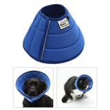 Maxbell Dog Cone Collar Soft Edge Stop Licking Protective Wound Pets Recovery Collar L 38-44cm