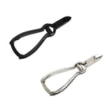 Maxbell Aquarium Fish Tank Coral Pruning Clamp Comfortable Grips Universal Rustproof Black
