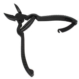 Maxbell Aquarium Fish Tank Coral Pruning Clamp Comfortable Grips Universal Rustproof Black