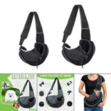 Maxbell Dog Sling Carrier Dog Satchel Carrier Bag Portable Breathable Shoulder Bag S