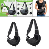 Maxbell Dog Sling Carrier Dog Satchel Carrier Bag Portable Breathable Shoulder Bag S