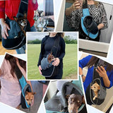 Maxbell Dog Sling Carrier Dog Satchel Carrier Bag Portable Breathable Shoulder Bag S