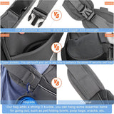 Maxbell Dog Sling Carrier Dog Satchel Carrier Bag Portable Breathable Shoulder Bag S
