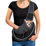 Maxbell Dog Sling Carrier Dog Satchel Carrier Bag Portable Breathable Shoulder Bag M