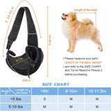Maxbell Dog Sling Carrier Dog Satchel Carrier Bag Portable Breathable Shoulder Bag M