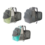 Maxbell Pet Carrier Backpack Expandable Dog Backpack for Traveling Cats Small Dogs Blue