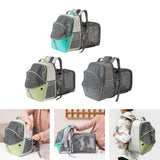 Maxbell Pet Carrier Backpack Expandable Dog Backpack for Traveling Cats Small Dogs Blue