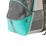 Maxbell Pet Carrier Backpack Expandable Dog Backpack for Traveling Cats Small Dogs Blue