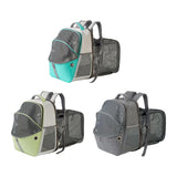 Maxbell Pet Carrier Backpack Expandable Dog Backpack for Traveling Cats Small Dogs Blue