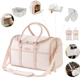 Maxbell Cat Carrier Bag Pet Travel Transport Bag Pet Bag for Dog Sightseeing Outdoor Pink