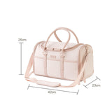 Maxbell Cat Carrier Bag Pet Travel Transport Bag Pet Bag for Dog Sightseeing Outdoor Pink
