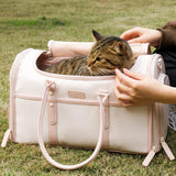 Maxbell Cat Carrier Bag Pet Travel Transport Bag Pet Bag for Dog Sightseeing Outdoor Pink