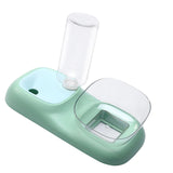 Maxbell Dog Cat Double Bowl Food and Water Bowl Lightweight Smooth Surface Durable