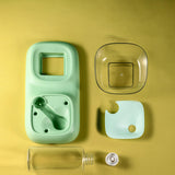 Maxbell Dog Cat Double Bowl Food and Water Bowl Lightweight Smooth Surface Durable