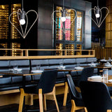 Maxbell Pendant Lamp Shade Decoration Woven for Bedroom Dining Room Living Room 24cmx22cm