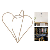 Maxbell Pendant Lamp Shade Decoration Woven for Bedroom Dining Room Living Room 24cmx22cm