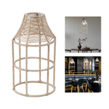 Maxbell Pendant Lamp Shade Decoration Woven for Bedroom Dining Room Living Room 13.5cmx24cm
