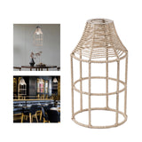 Maxbell Pendant Lamp Shade Decoration Woven for Bedroom Dining Room Living Room 13.5cmx24cm