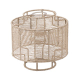 Maxbell Pendant Lamp Shade Decoration Woven for Bedroom Dining Room Living Room 23cmx22cm