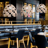 Maxbell Pendant Lamp Shade Decoration Woven for Bedroom Dining Room Living Room 29.5cmx25cm