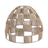 Maxbell Pendant Lamp Shade Decoration Woven for Bedroom Dining Room Living Room 29.5cmx25cm