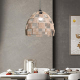 Maxbell Pendant Lamp Shade Decoration Woven for Bedroom Dining Room Living Room 29.5cmx25cm