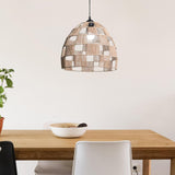 Maxbell Pendant Lamp Shade Decoration Woven for Bedroom Dining Room Living Room 29.5cmx25cm