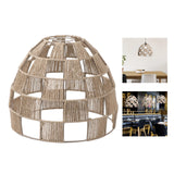 Maxbell Pendant Lamp Shade Decoration Woven for Bedroom Dining Room Living Room 29.5cmx25cm